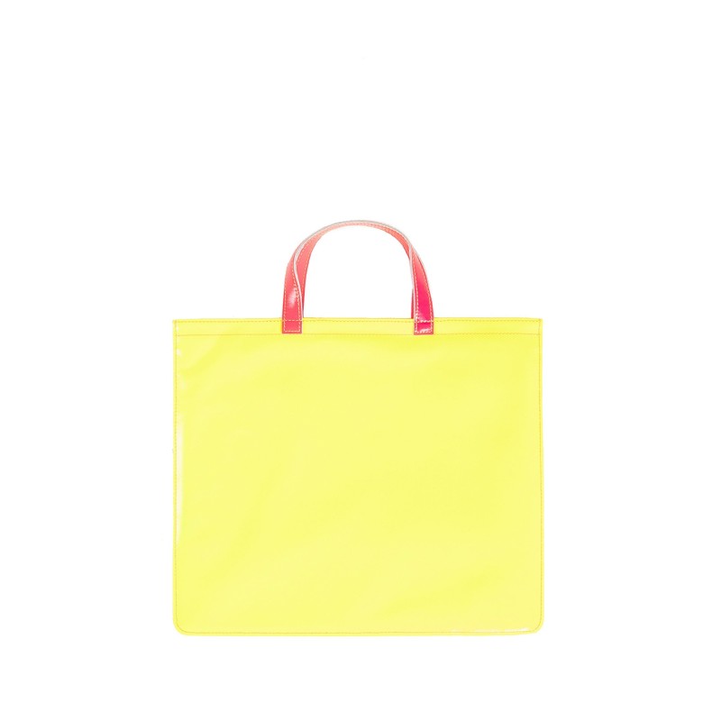 superfluo leather line tote bag