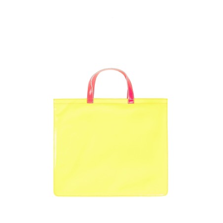 superfluo leather line tote bag