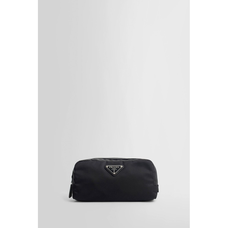 re-nylon and saffiano toiletry bag