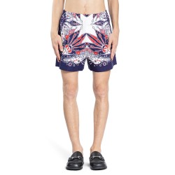 gucci bandana print cotton shorts