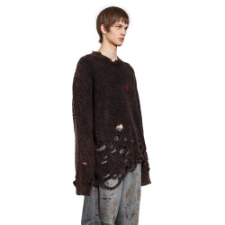 zombie silhoutte knit sweater