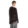 zombie silhoutte knit sweater