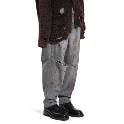 zombie silhoutte knitted cardigan