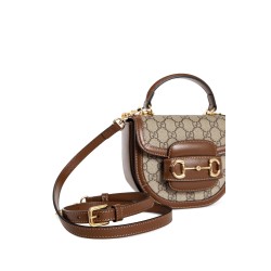 gucci 1955 horsebit mini top handle bag