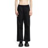 stretch cotton gabardine drawstring trousers