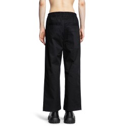 stretch cotton gabardine drawstring trousers