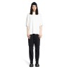 stretch cotton modal jersey boxy t-shirt