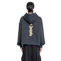 burning palm hoodie