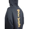 burning palm hoodie