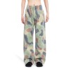 seasonal camouflage denim trousers