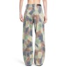 seasonal camouflage denim trousers