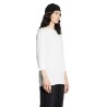 stretch cotton modal long sleeve t-shirt