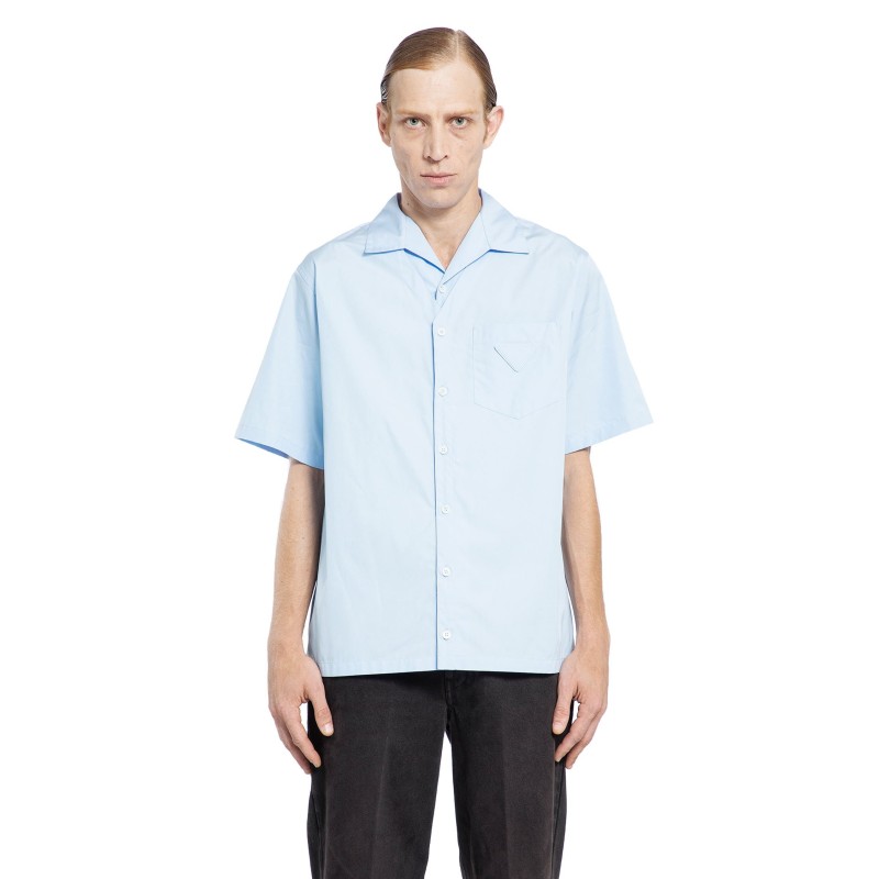 short sleeves popeline shirt