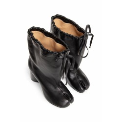 nappa leather tabi ankle boots