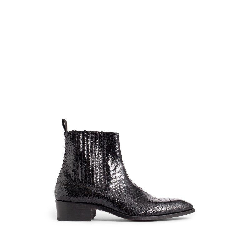 printed python formal boots