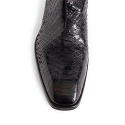 printed python formal boots