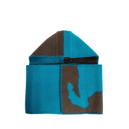 ekd wool hooded scarf