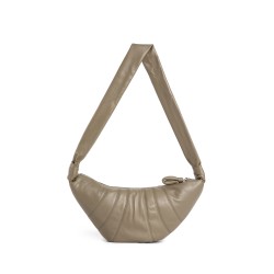 medium nappa leather croissant crossbody bag