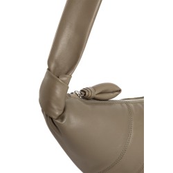 medium nappa leather croissant crossbody bag