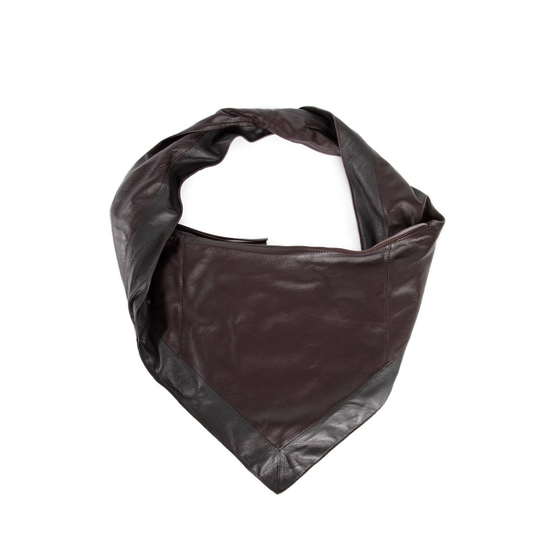 small nappa leather scarf bag