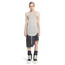 forever basic rib tank in viscose silk rib jersey