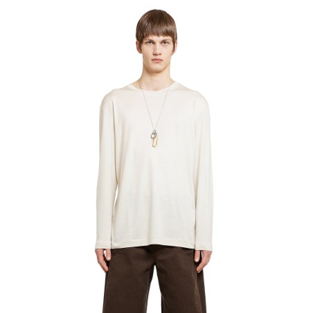 long leeve t-shirt in silk jersey