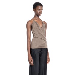 porterville draped top in rainino jersey