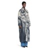 ''trompe l'oeil trench'' print trench coat