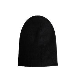 ribbed cashmere beanie