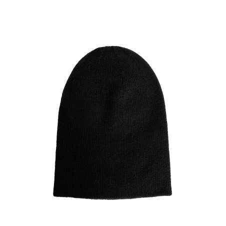 ribbed cashmere beanie