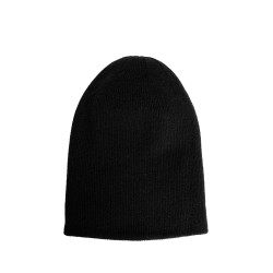 ribbed cashmere beanie