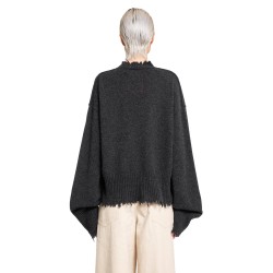 frayed cashmere sweater