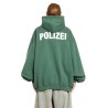 polizei jersey hoodie