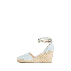 rckstud wedged espadrilles