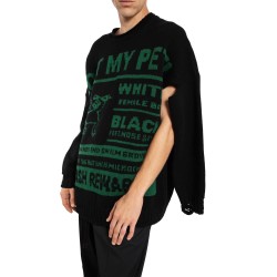 lost my pet oversized sweater