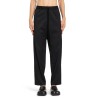 drawstring tailored trousers