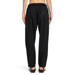 drawstring tailored trousers