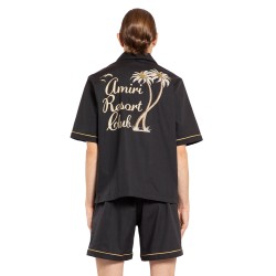 amiri twisted palms shirt