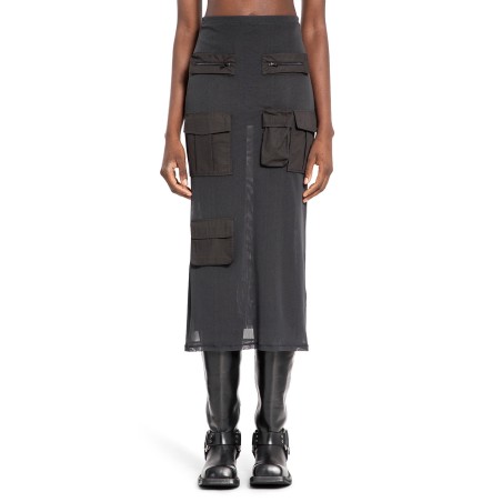 cargo midi skirt