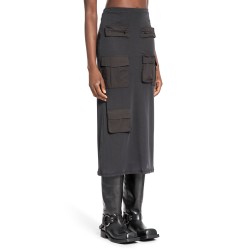 cargo midi skirt