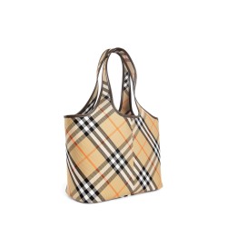 small check tote bag