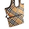 small check tote bag