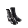 anatomic leather ankle boots