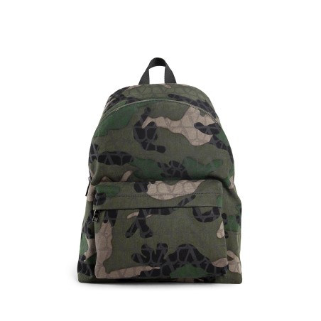 camo jacquard backpack