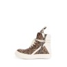 porterville geobasket sneakers in molendo snake and calf leather