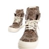 porterville geobasket sneakers in molendo snake and calf leather