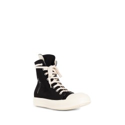 high-top pentagram sneakers