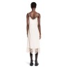 slip dress with lace trim