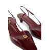 fendi fold slingback pumps