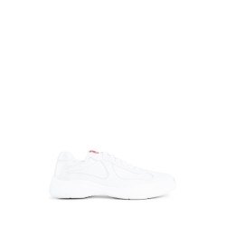 leather prada america's cup sneakers